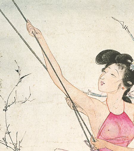 鸡西-胡也佛的仕女画和最知名的金瓶梅秘戏图
